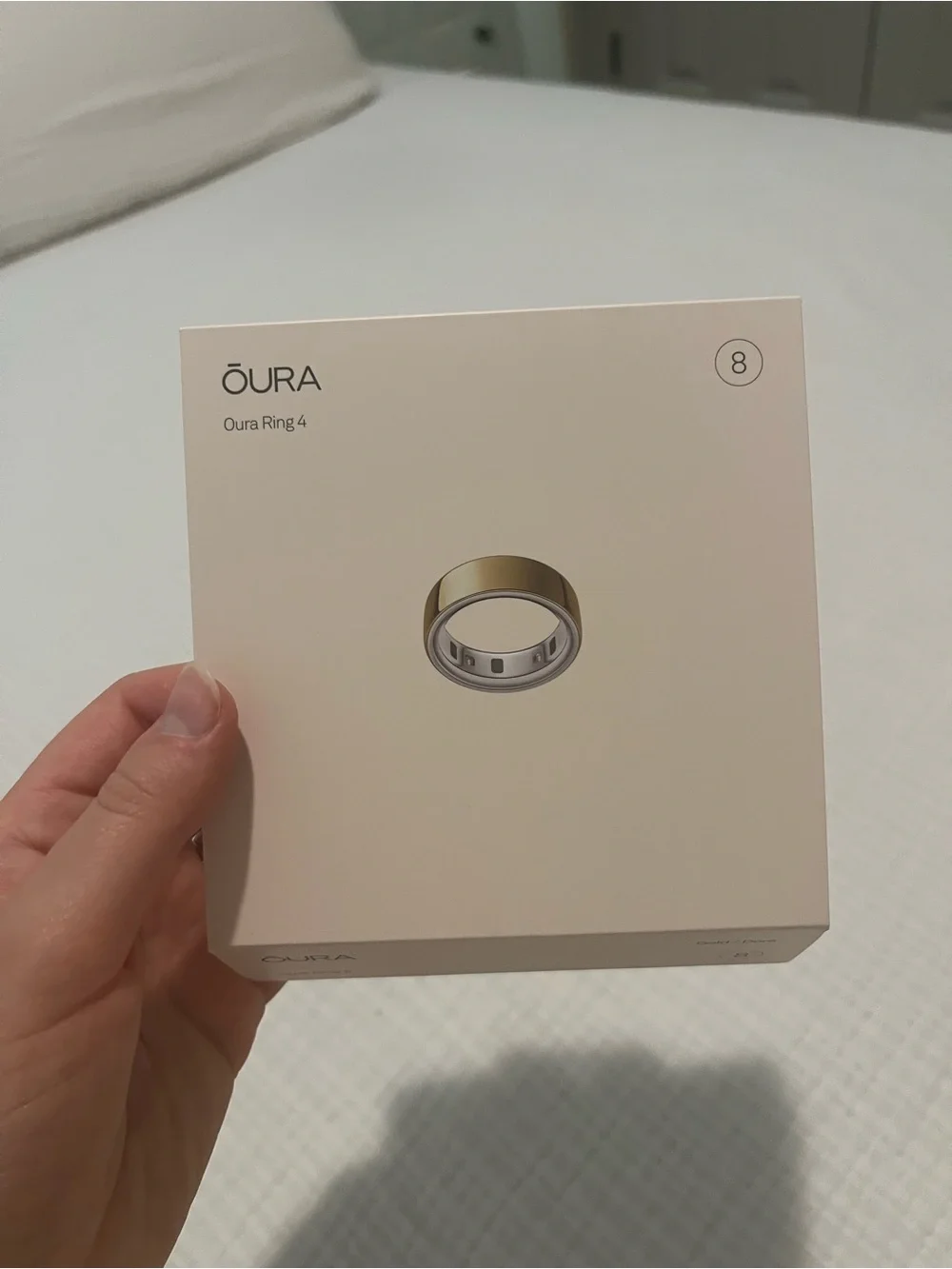 Gold Oura Ring 4 (size 8)